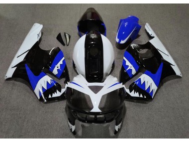 Blue Shark 2002-2005 ZX12R Motorcycle Fairings