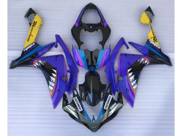 Blue Shark 2007-2008 R1 Motorcycle Fairings Blue Shark 2007-2008 R1 Motorcycle Fairings