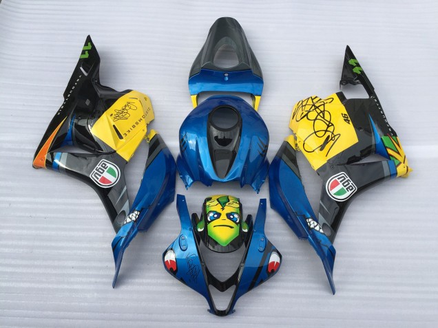 Blue Shark 2009-2012 CBR600RR Motorcycle Fairings Blue Shark 2009-2012 CBR600RR Motorcycle Fairings