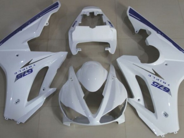 Blue White OEM Style 2009-2012 Daytona 675 Motorcycle Fairings Blue White OEM Style 2009-2012 Daytona 675 Motorcycle Fairings