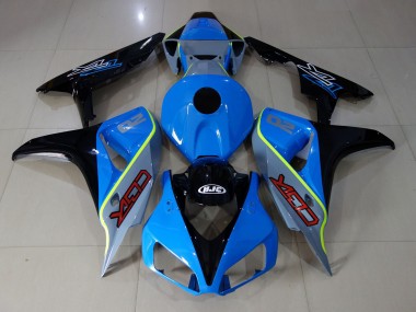 Blue and Black Custom CBR 2006-2007 CBR1000RR Motorcycle Fairings