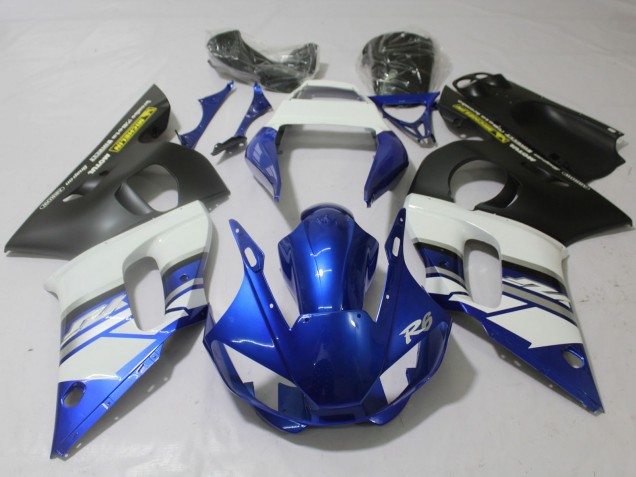 Blue and Matte 1998-2002 R6 Motorcycle Fairings Blue and Matte 1998-2002 R6 Motorcycle Fairings