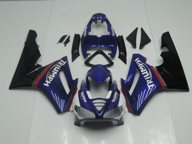 Blue and Red Gloss 2009-2012 Daytona 675 Motorcycle Fairings Blue and Red Gloss 2009-2012 Daytona 675 Motorcycle Fairings