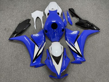 Blue with White 2012-2016 CBR1000RR Motorcycle Fairings
