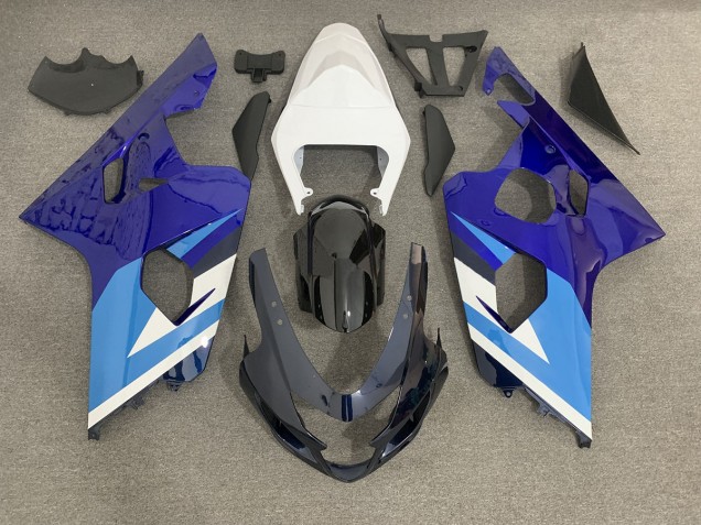 Blues 2004-2005 GSXR 600-750 Motorcycle Fairings Blues 2004-2005 GSXR 600-750 Motorcycle Fairings