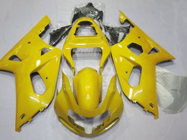 Bright Yellow 2001-2003 GSXR 600-750 Motorcycle Fairings