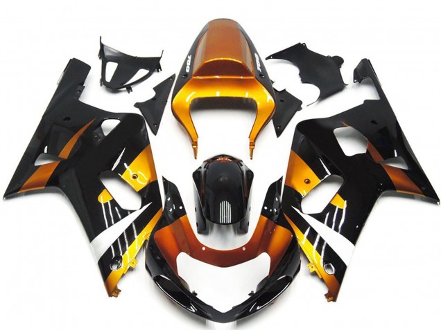 Bronze and Black OEM Style 2001-2003 GSXR 600-750 Motorcycle Fairings Bronze and Black OEM Style 2001-2003 GSXR 600-750 Motorcycle Fairings