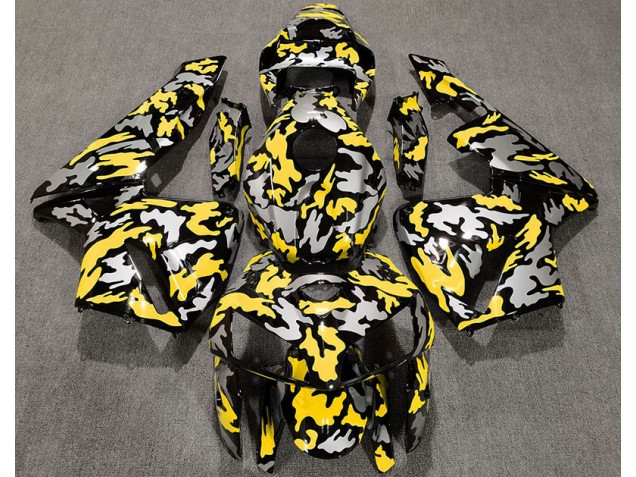 Camo & YELLOW 2005-2006 CBR600RR Motorcycle Fairings Camo & YELLOW 2005-2006 CBR600RR Motorcycle Fairings