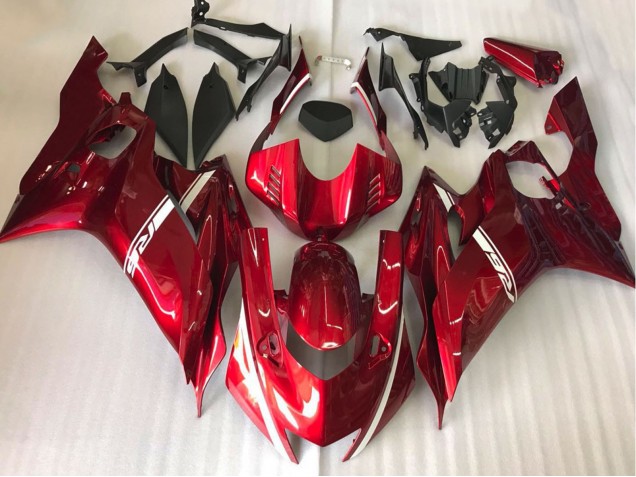 Candy Apple Red 2017-2021 R6 Motorcycle Fairings Candy Apple Red 2017-2021 R6 Motorcycle Fairings