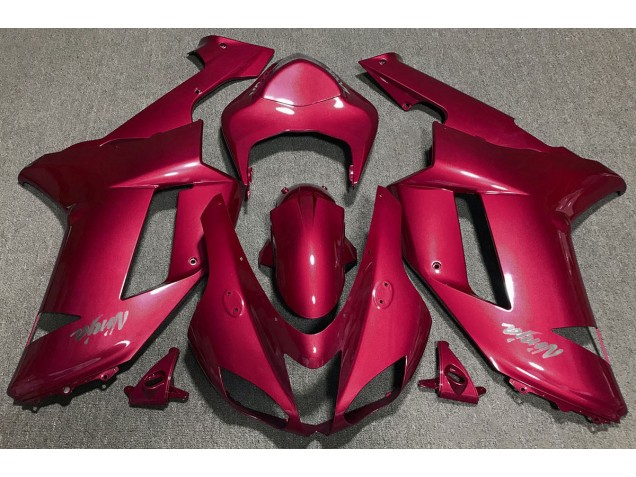 Candy Red 2007-2008 ZX6R Motorcycle Fairings Candy Red 2007-2008 ZX6R Motorcycle Fairings