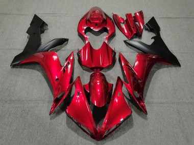 Candy Red & Black 2004-2006 R1 Motorcycle Fairings