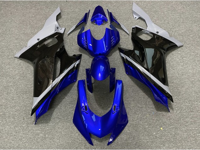 Cement Black and Blue 2017-2021 R6 Motorcycle Fairings Cement Black and Blue 2017-2021 R6 Motorcycle Fairings