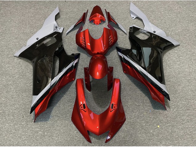 Cement Black and Red 2017-2021 R6 Motorcycle Fairings Cement Black and Red 2017-2021 R6 Motorcycle Fairings