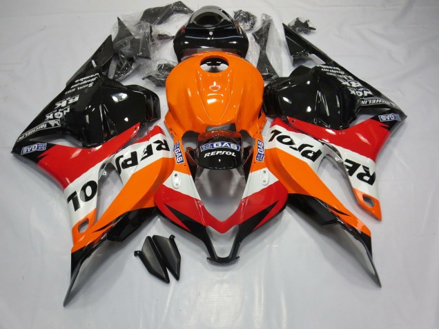 Classic Repsol Style 2009-2012 CBR600RR Motorcycle Fairings Classic Repsol Style 2009-2012 CBR600RR Motorcycle Fairings