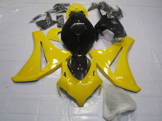 Clear Yellow and Black 2008-2011 CBR1000RR Motorcycle Fairings Clear Yellow and Black 2008-2011 CBR1000RR Motorcycle Fairings