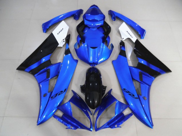 Custom Blue 2006-2007 R6 Motorcycle Fairings Custom Blue 2006-2007 R6 Motorcycle Fairings