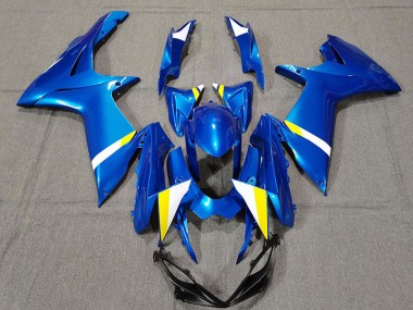 Custom Blue 2011-2024 GSXR 600-750 Motorcycle Fairings