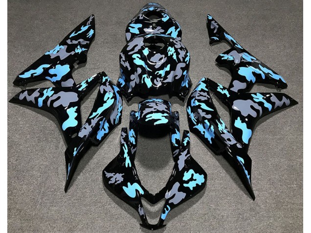 Custom Camo Blue 2007-2008 CBR600RR Motorcycle Fairings Custom Camo Blue 2007-2008 CBR600RR Motorcycle Fairings