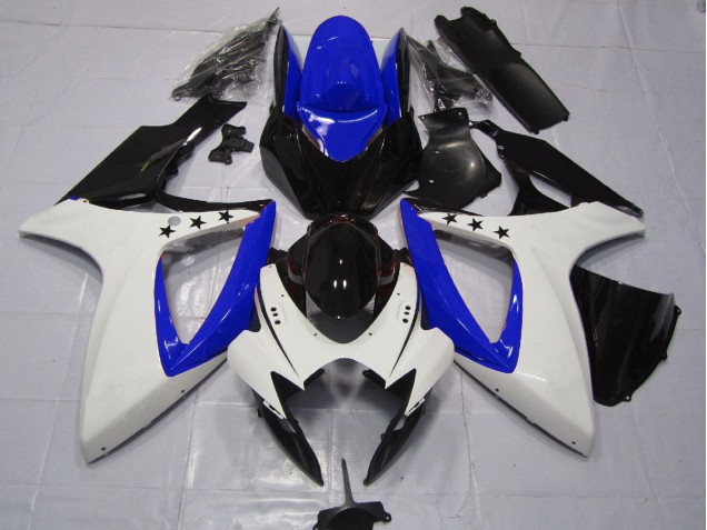 Dark Blue Star 2006-2007 GSXR 600-750 Motorcycle Fairings Dark Blue Star 2006-2007 GSXR 600-750 Motorcycle Fairings