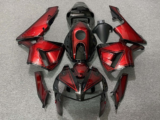 Deep Candy Red 2005-2006 CBR600RR Motorcycle Fairings Deep Candy Red 2005-2006 CBR600RR Motorcycle Fairings