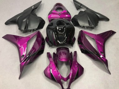 Deep Pink with Black 2009-2012 CBR600RR Motorcycle Fairings