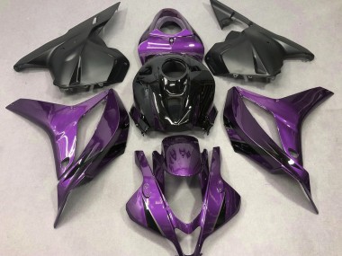 Deep Purple with Black 2009-2012 CBR600RR Motorcycle Fairings
