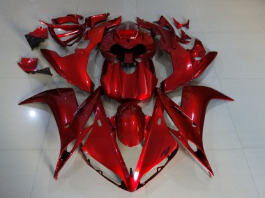 Deep Red 2004-2006 R1 Motorcycle Fairings