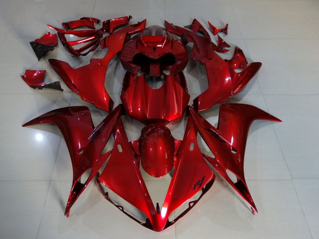 Deep Red 2004-2006 R1 Motorcycle Fairings Deep Red 2004-2006 R1 Motorcycle Fairings