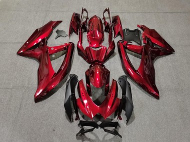 Deep Red 2008-2010 GSXR 600-750 Motorcycle Fairings