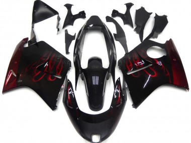 Deep Red Flame 1996-2007 CBR1100XX Motorcycle Fairings