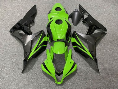 Electric Green OEM Style & Grey 2007-2008 CBR600RR Motorcycle Fairings