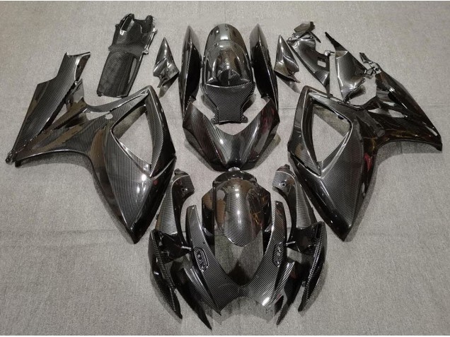 Full Carbon Fiber 2006-2007 GSXR 600-750 Motorcycle Fairings Full Carbon Fiber 2006-2007 GSXR 600-750 Motorcycle Fairings