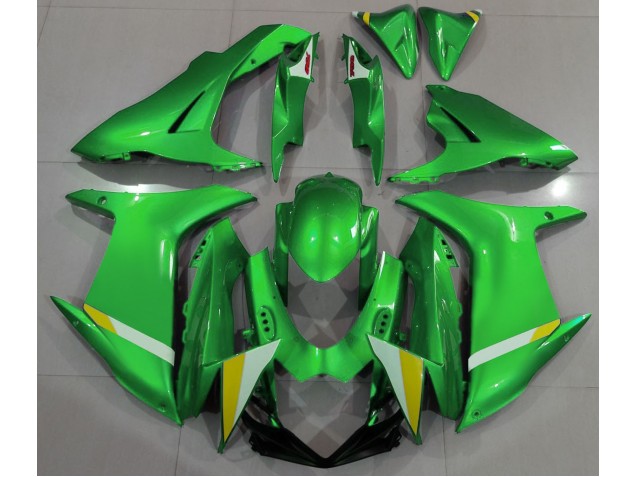 Full Gloss Light Green 2011-2024 GSXR 600-750 Motorcycle Fairings Full Gloss Light Green 2011-2024 GSXR 600-750 Motorcycle Fairings