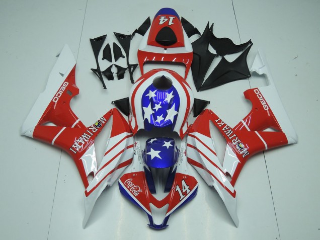 Geico 14 2007-2008 CBR600RR Motorcycle Fairings Geico 14 2007-2008 CBR600RR Motorcycle Fairings