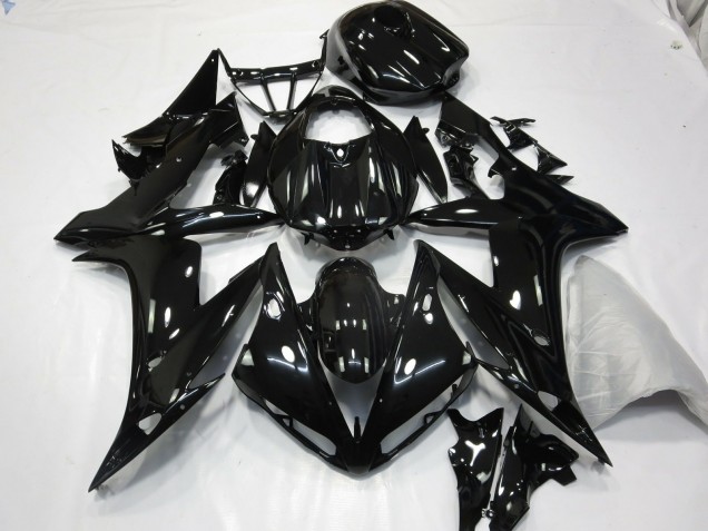 Gloss Black 2004-2006 R1 Motorcycle Fairings Gloss Black 2004-2006 R1 Motorcycle Fairings