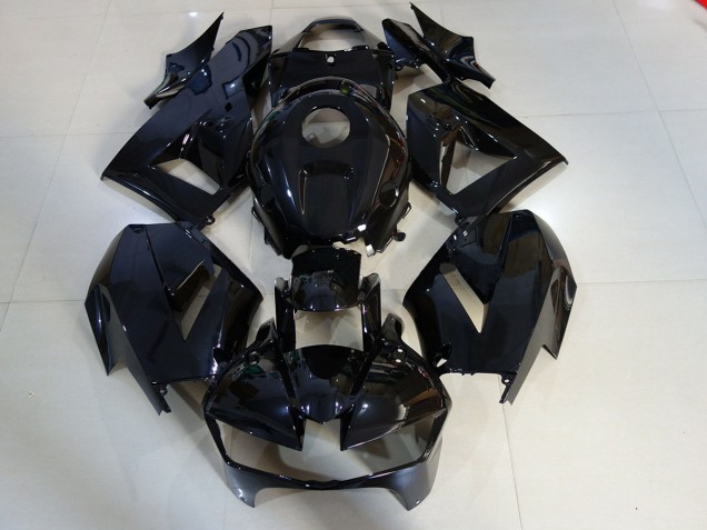 Gloss Black 2013-2023 CBR600RR Motorcycle Fairings Gloss Black 2013-2023 CBR600RR Motorcycle Fairings