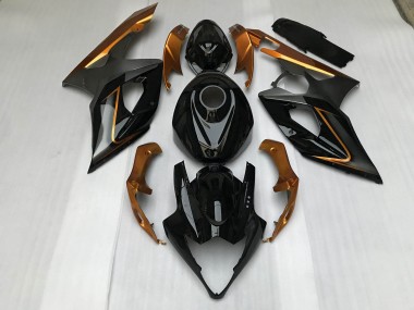Gloss Black & Bronze 2005-2006 GSXR 1000 Motorcycle Fairings