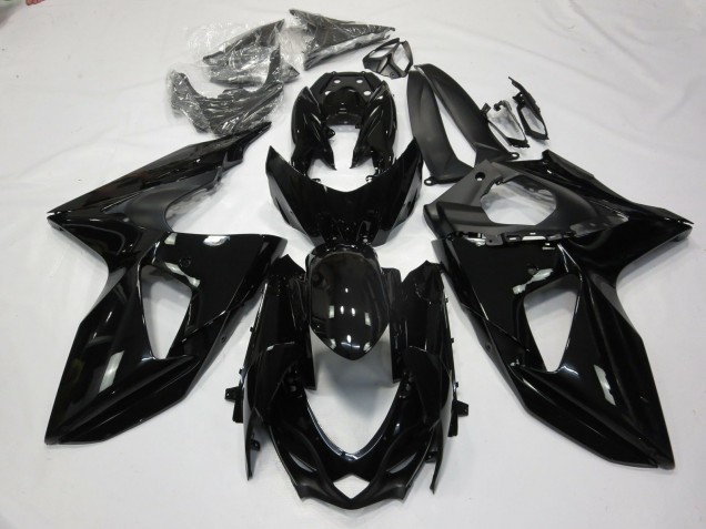 Gloss Black Design 2009-2016 GSXR 1000 Motorcycle Fairings Gloss Black Design 2009-2016 GSXR 1000 Motorcycle Fairings