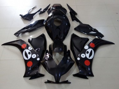 Gloss Black Funky Design 2012-2016 CBR1000RR Motorcycle Fairings