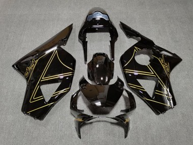 Gloss Black & Gold 2002-2003 CBR954RR Motorcycle Fairings