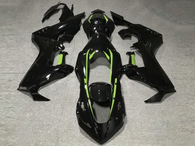Gloss Black & Lime Green Lining 2017-2023 CBR1000RR Motorcycle Fairings