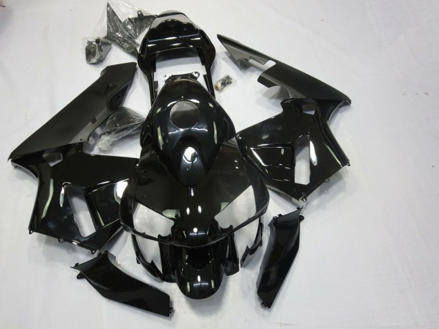 Gloss Black & Matte 2003-2004 CBR600RR Motorcycle Fairings Gloss Black & Matte 2003-2004 CBR600RR Motorcycle Fairings