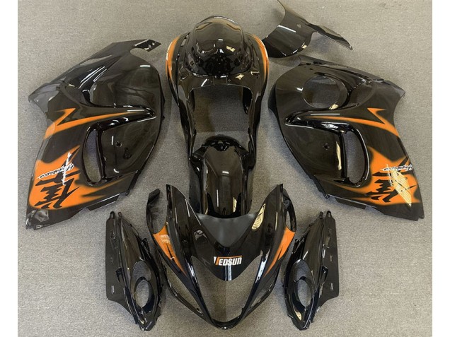 Gloss Black & Orange 2008-2020 GSXR 1300 Hayabusa Motorcycle Fairings Gloss Black & Orange 2008-2020 GSXR 1300 Hayabusa Motorcycle Fairings