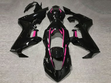 Gloss Black & Pink Lining 2017-2023 CBR1000RR Motorcycle Fairings