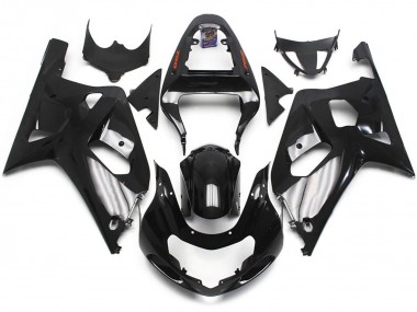 Gloss Black 2001-2003 GSXR 600-750 Motorcycle Fairings
