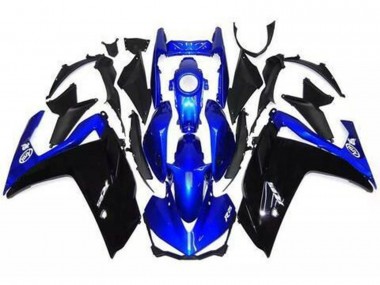 Gloss Black and Blue 2015-2018 R3 Motorcycle Fairings