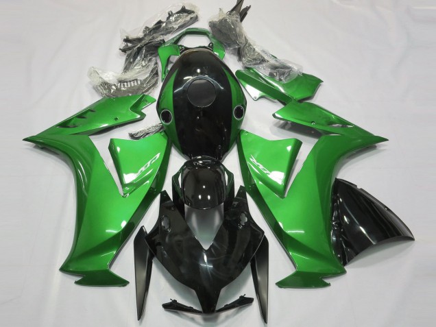 Gloss Black and Green 2012-2016 CBR1000RR Motorcycle Fairings Gloss Black and Green 2012-2016 CBR1000RR Motorcycle Fairings