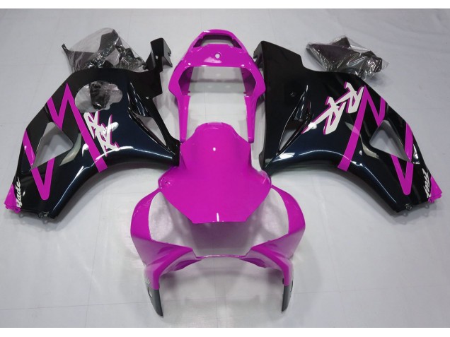 Gloss Black and Pink 2002-2003 CBR954RR Motorcycle Fairings Gloss Black and Pink 2002-2003 CBR954RR Motorcycle Fairings