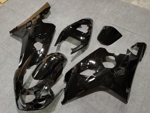 Gloss Black 2004-2005 GSXR 600-750 Motorcycle Fairings Gloss Black 2004-2005 GSXR 600-750 Motorcycle Fairings