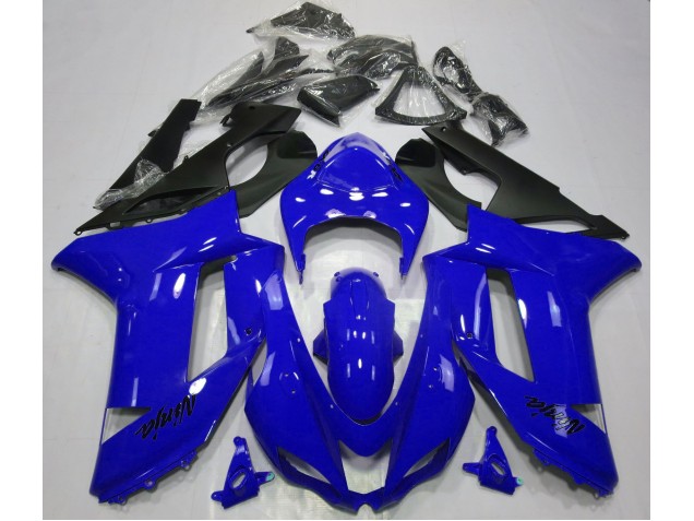 Gloss Blue 2007-2008 ZX6R Motorcycle Fairings Gloss Blue 2007-2008 ZX6R Motorcycle Fairings